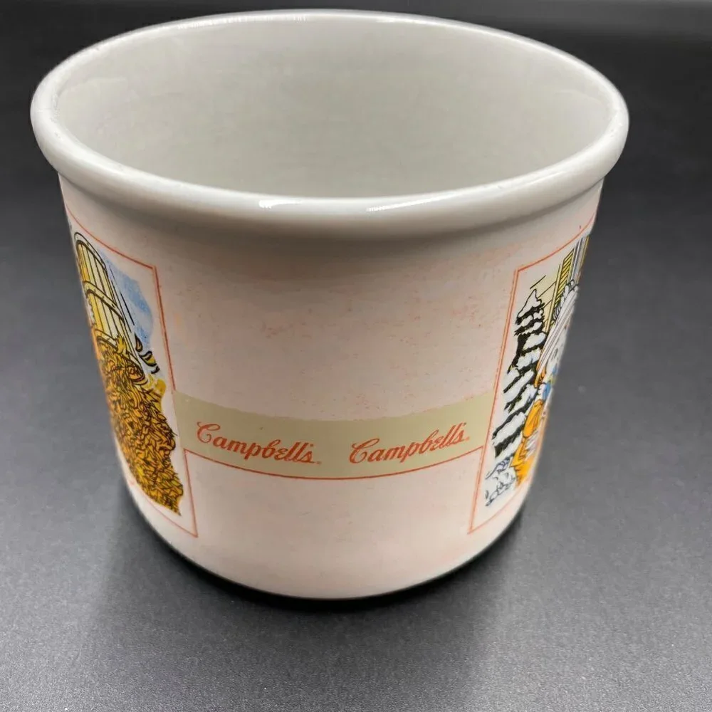 Vintage Campbells Soup Kids Houston Harvest Ceramic Mug 1998